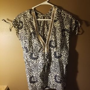 Unique print top